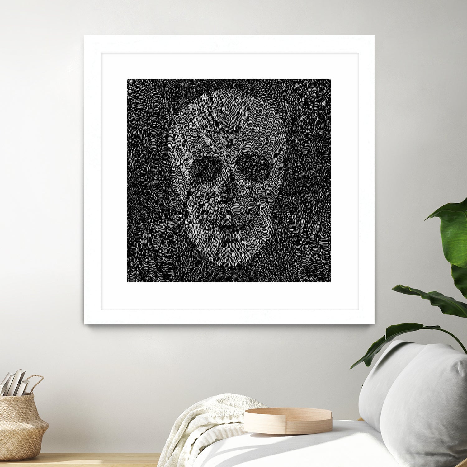 Memento Mori IV (17 hours) by Victor Fitzsimons on GIANT ART - black digital drawing