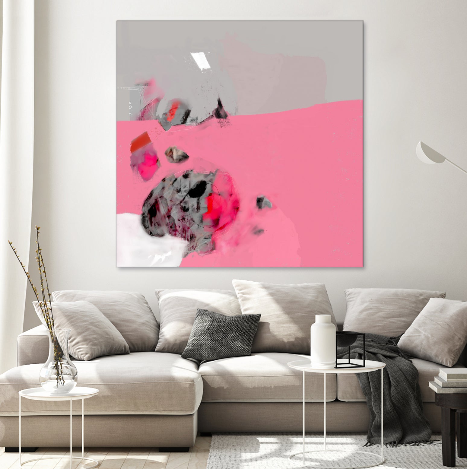 Volonté, by Octal Pixel on GIANT ART - pink digital painting