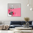 Volonté, by Octal Pixel on GIANT ART - pink digital painting