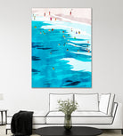 Beach Please by Uma Gokhale on GIANT ART - blue digital painting