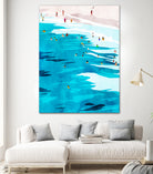 Beach Please by Uma Gokhale on GIANT ART - blue digital painting