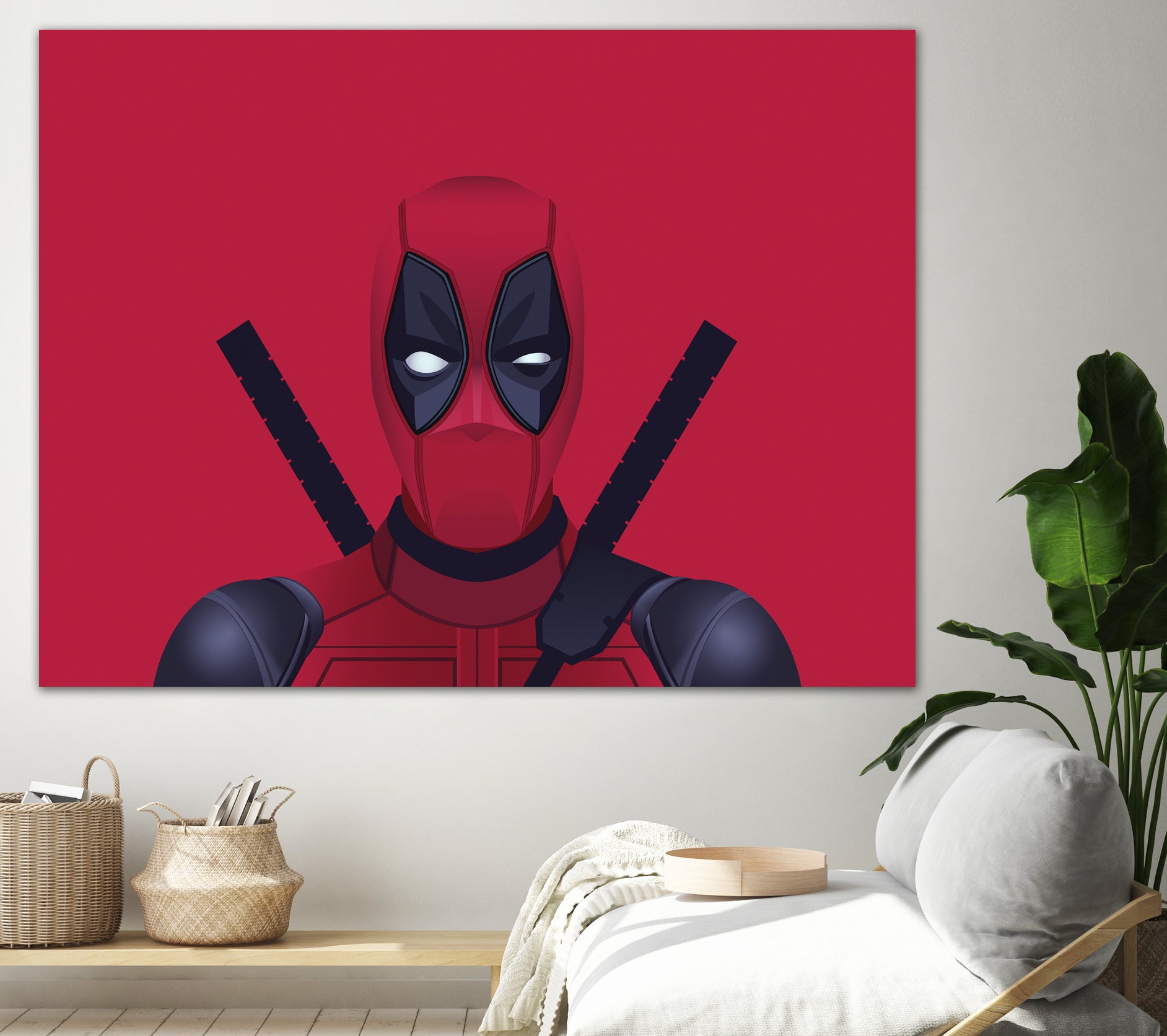 Deadpool by B.B. Wolfe on GIANT ART - red digital drawing