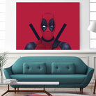 Deadpool by B.B. Wolfe on GIANT ART - red digital drawing