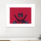 Deadpool by B.B. Wolfe on GIANT ART - red digital drawing