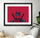 Deadpool by B.B. Wolfe on GIANT ART - red digital drawing