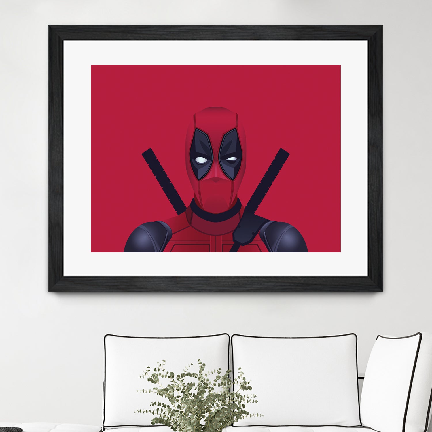 Deadpool by B.B. Wolfe on GIANT ART - red digital drawing