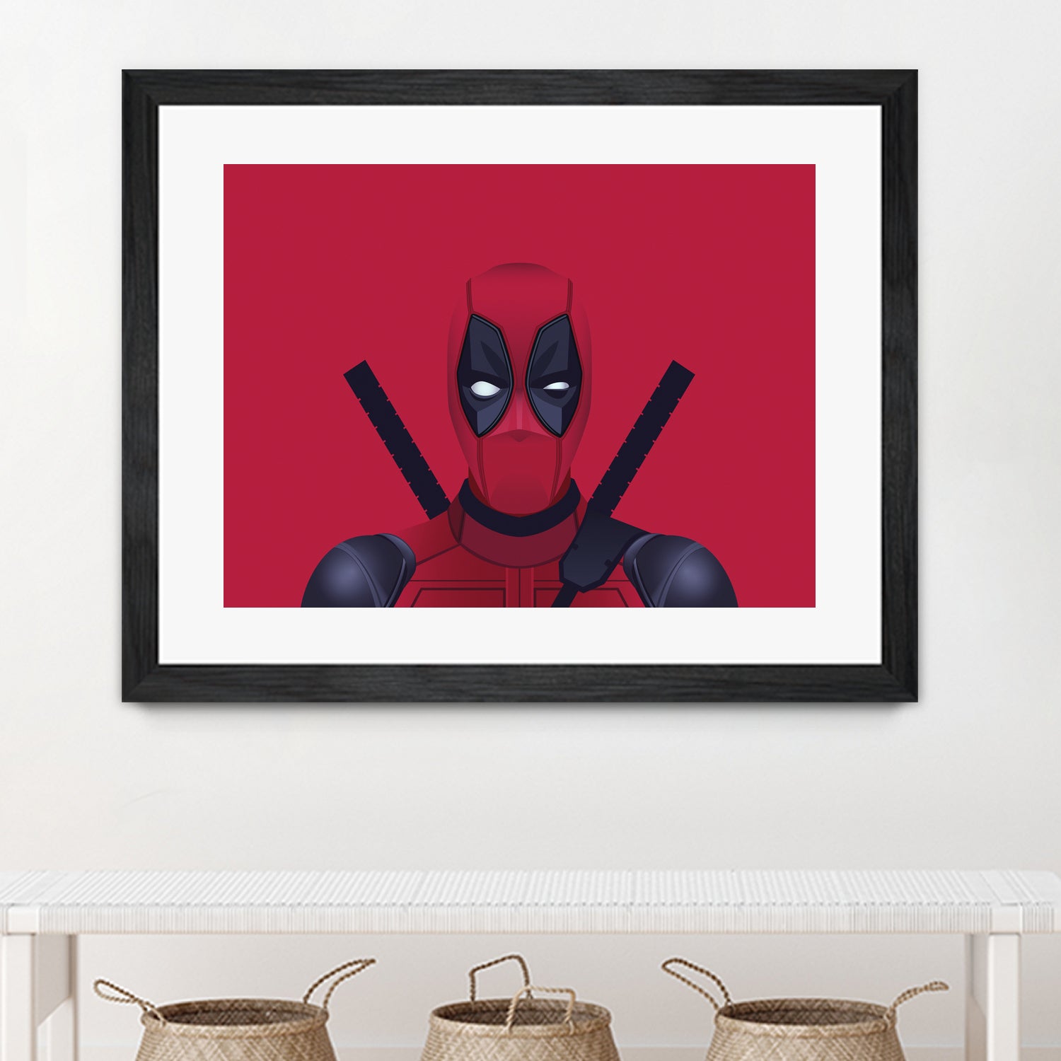 Deadpool by B.B. Wolfe on GIANT ART - red digital drawing