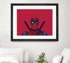 Deadpool by B.B. Wolfe on GIANT ART - red digital drawing