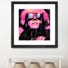 Inspired by Warhol Portrait by Stephen Chambers on GIANT ART - pink digital painting