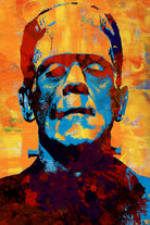 Frankenstein by Stephen Chambers on GIANT ART - yellow digital painting