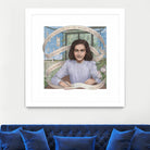 Anne Frank by Asya Mitskevich on GIANT ART - pink digital painting