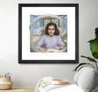 Anne Frank by Asya Mitskevich on GIANT ART - pink digital painting