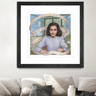 Anne Frank by Asya Mitskevich on GIANT ART - pink digital painting