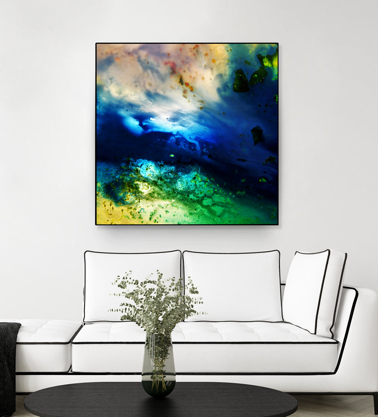 Under the sea by Pierre Mahieu on GIANT ART - blue digital painting