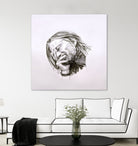 Thom Yorke by Raquel García Maciá on GIANT ART - white mixed media