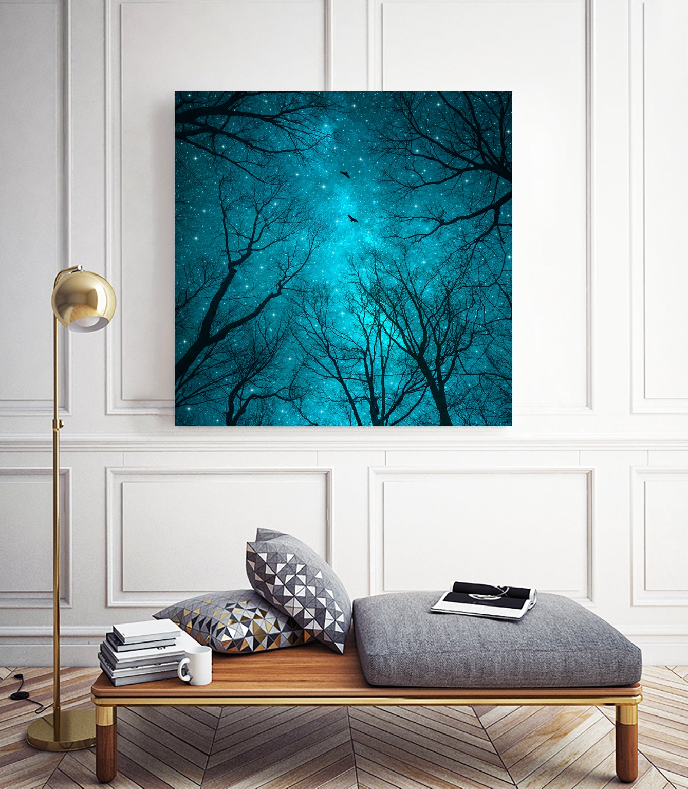 Stars Can't Shine Without Darkness by Soaring Anchor on GIANT ART - blue photo manipulation