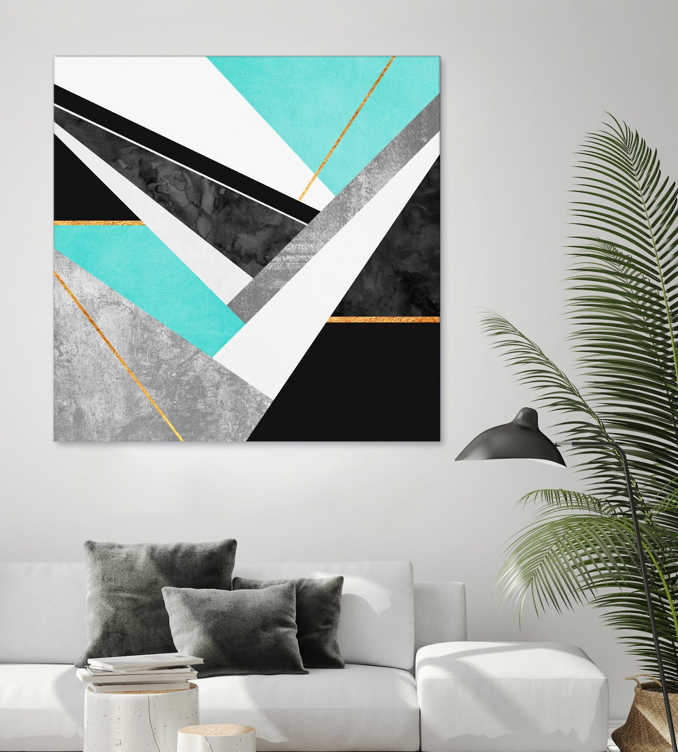 Lines & Layers 2 by Elisabeth Fredriksson on GIANT ART - black digital drawing