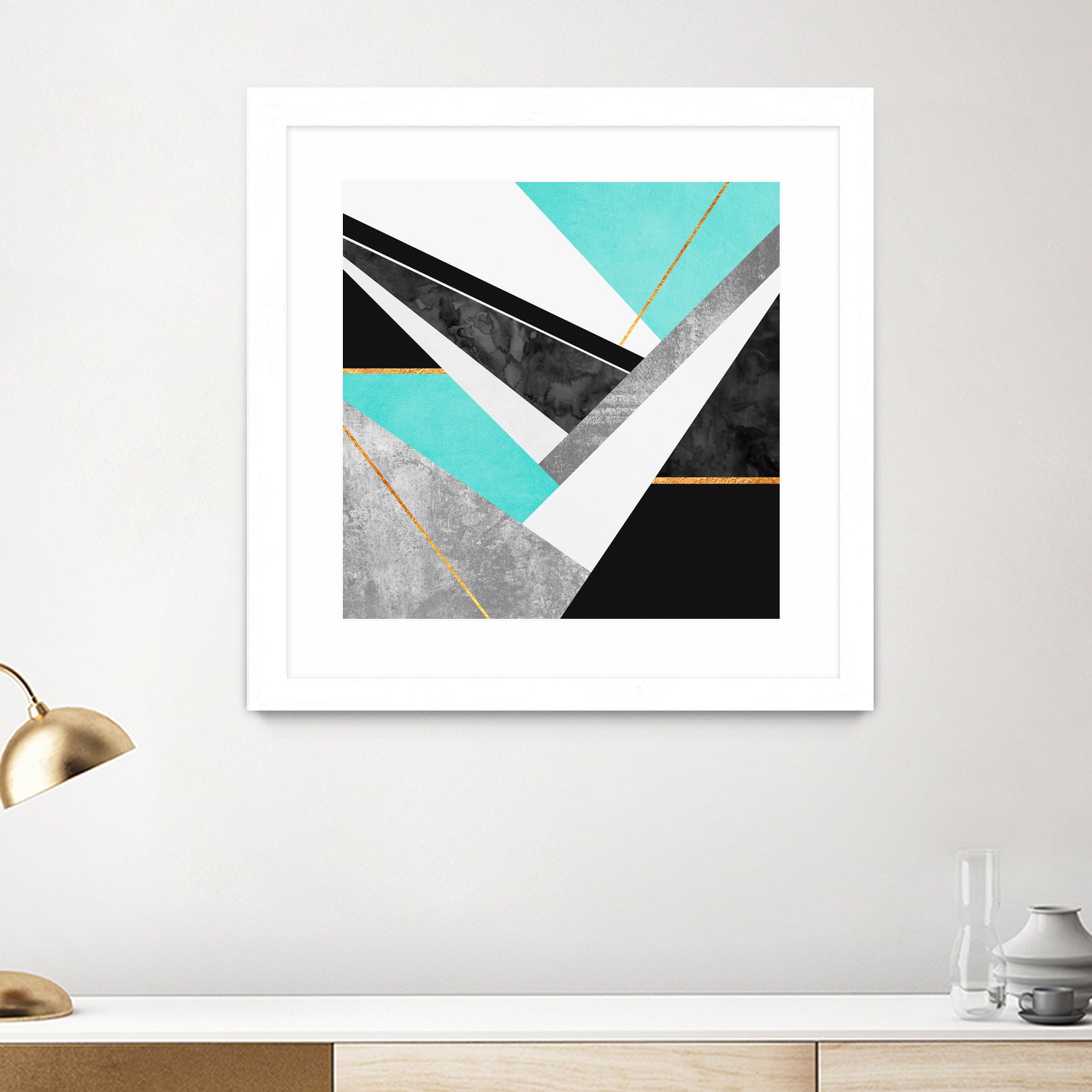 Lines & Layers 2 by Elisabeth Fredriksson on GIANT ART - black digital drawing