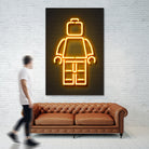 Minifig by Octavian Mihai Mielu on GIANT ART - yellow 3d art