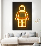 Minifig by Octavian Mihai Mielu on GIANT ART - yellow 3d art