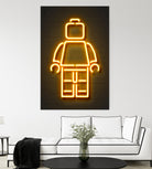 Minifig by Octavian Mihai Mielu on GIANT ART - yellow 3d art