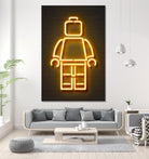 Minifig by Octavian Mihai Mielu on GIANT ART - yellow 3d art