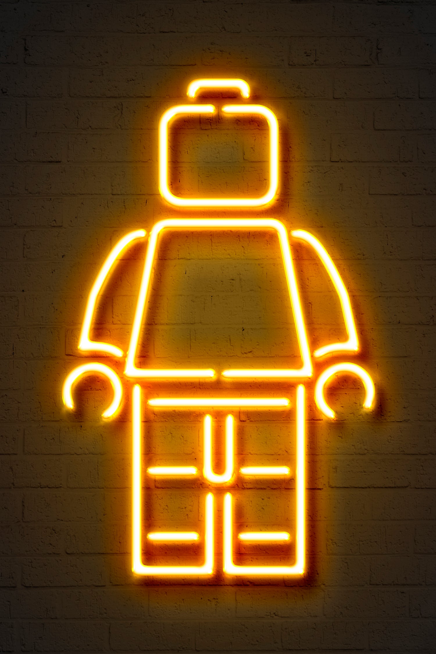 Minifig by Octavian Mihai Mielu on GIANT ART - yellow 3d art