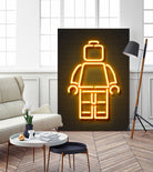 Minifig by Octavian Mihai Mielu on GIANT ART - yellow 3d art