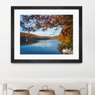 Lake Killarney in Autumn Beauty by Susan Kline on GIANT ART - blue photo illustration