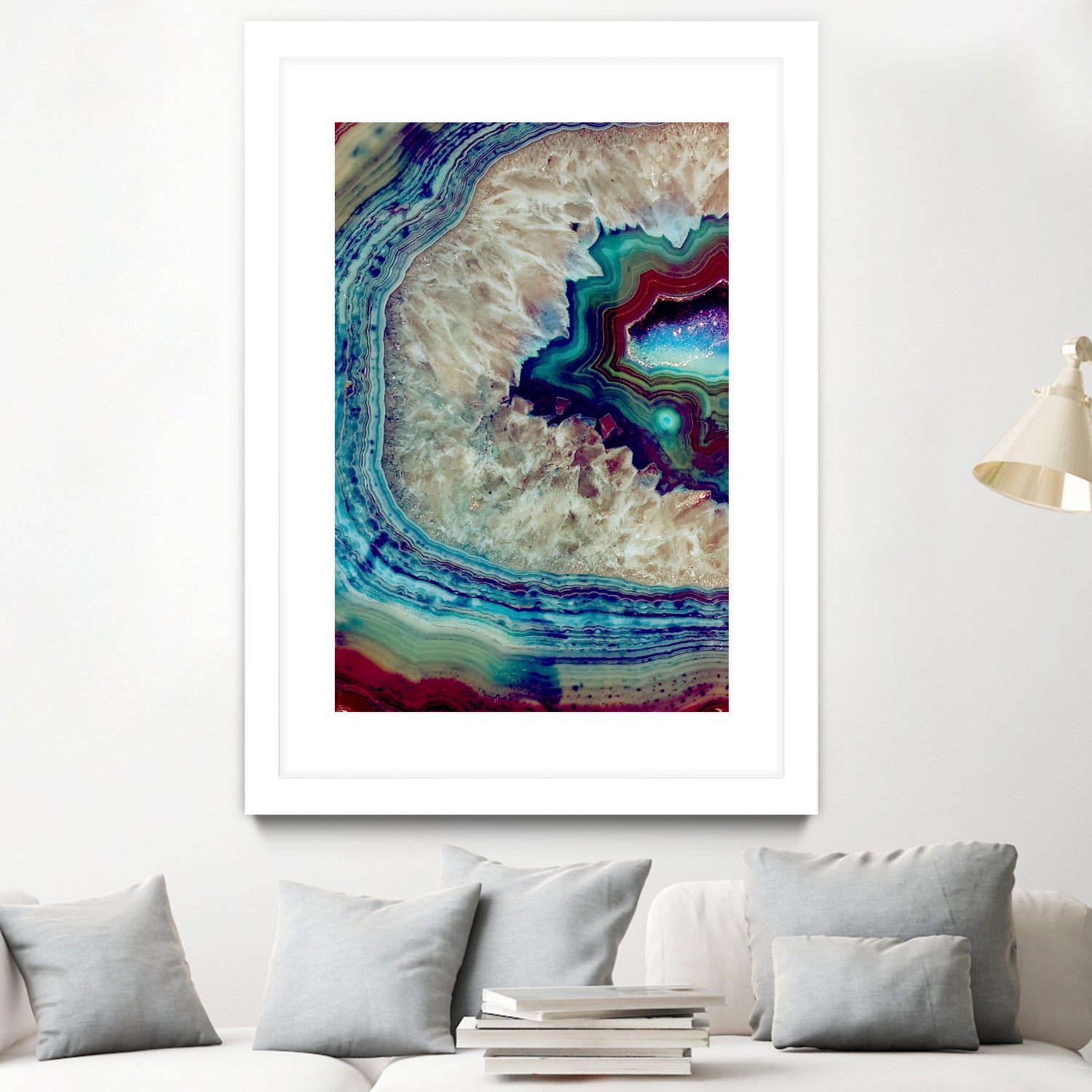 Agate by SANDRINE BAHURLET on GIANT ART - blue photo manipulation