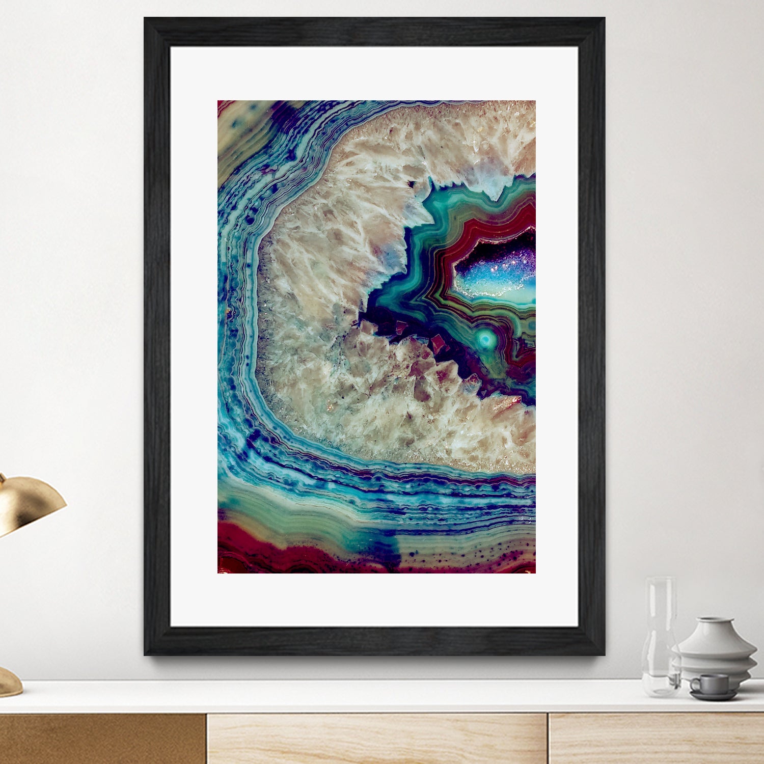 Agate by SANDRINE BAHURLET on GIANT ART - blue photo manipulation