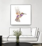 hummingbird by mohammad isman on GIANT ART - white digital painting