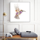 hummingbird by mohammad isman on GIANT ART - white digital painting