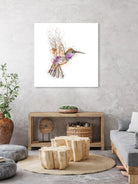 hummingbird by mohammad isman on GIANT ART - white digital painting