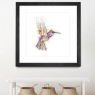 hummingbird by mohammad isman on GIANT ART - white digital painting