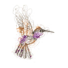 hummingbird by mohammad isman on GIANT ART - white digital painting