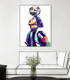 Ronaldinho Pop Art by Shichiro Ken on GIANT ART - white character design