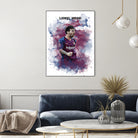 Lionel Messi Watercolor by Septiyan Nugroho on GIANT ART - white digital painting