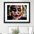 The Joker Painted by Daniel Janda on GIANT ART - green digital painting