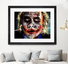 The Joker Painted by Daniel Janda on GIANT ART - green digital painting