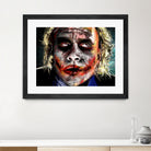 The Joker Painted by Daniel Janda on GIANT ART - green digital painting