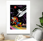 Marvel: Thor vs The Silver Surfer by Dan Avenell on GIANT ART - black digital painting