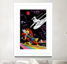 Marvel: Thor vs The Silver Surfer by Dan Avenell on GIANT ART - black digital painting