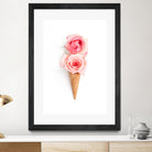 Two scoops by Olivia Lorot on GIANT ART - pink photo illustration