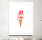 Two scoops by Olivia Lorot on GIANT ART - pink photo illustration