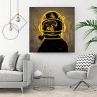 D.A STREET 3 by Danilo de Alexandria on GIANT ART - yellow digital painting