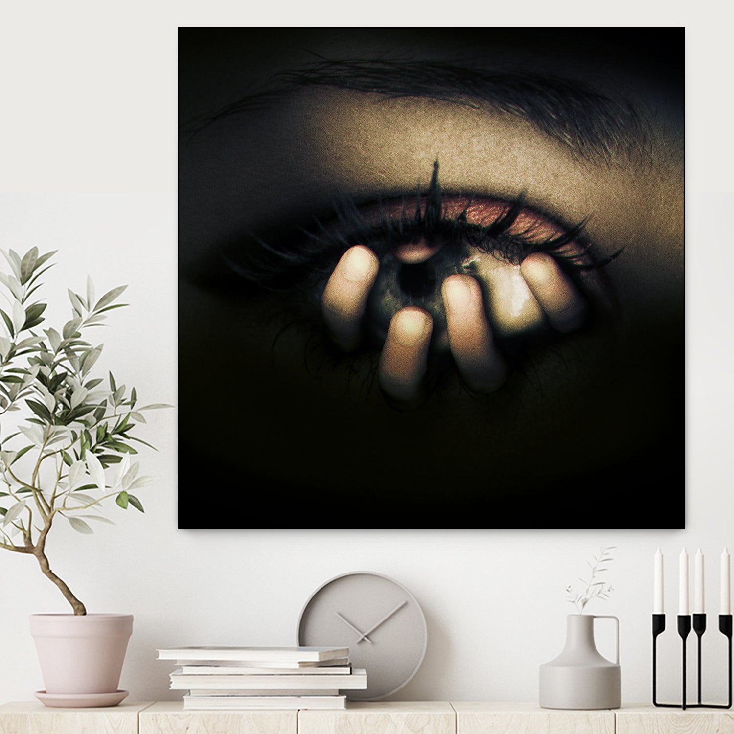 Out of Mein Eye by Richard Davis on GIANT ART - brown photo manipulation