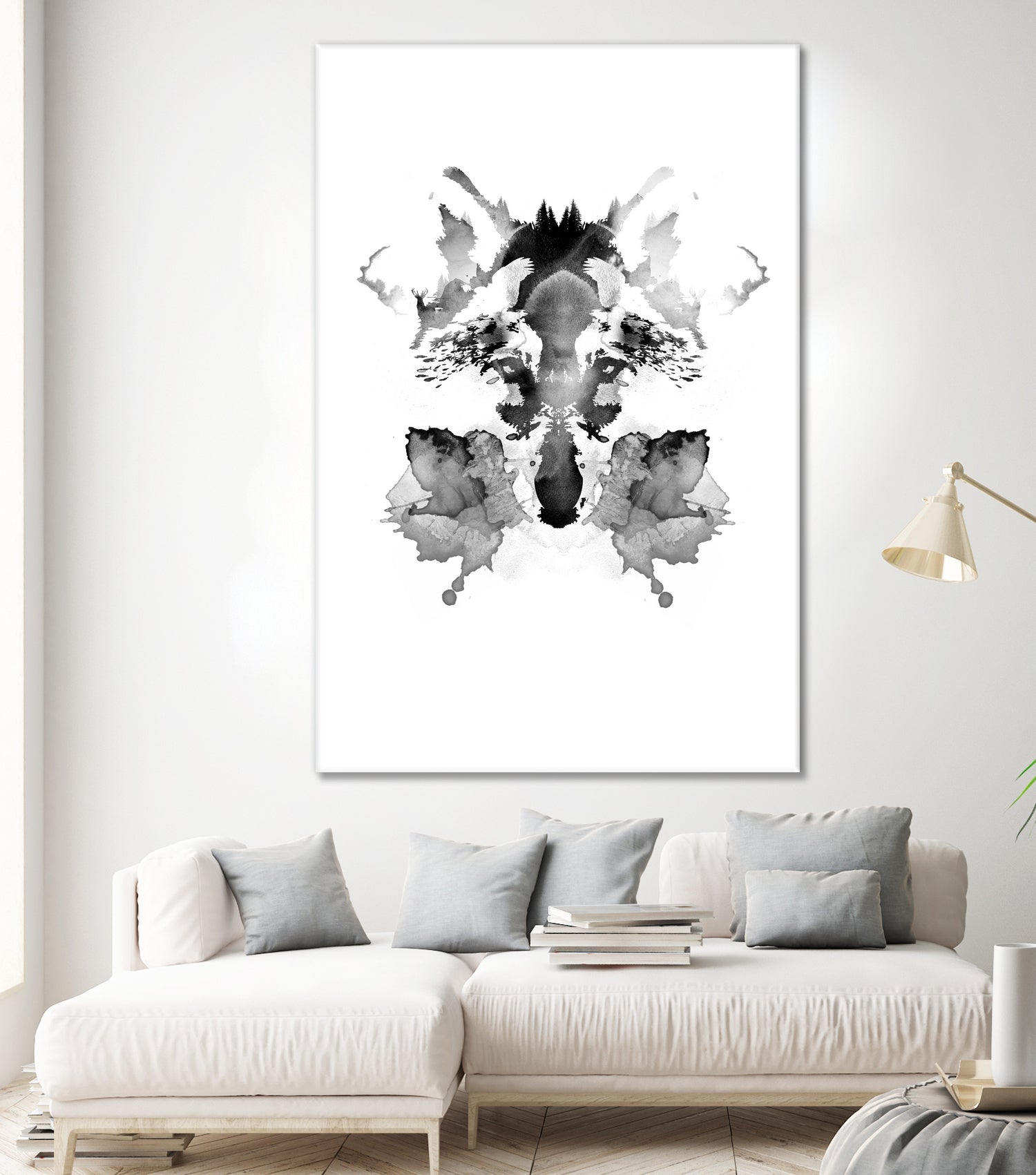 rorschach by Robert Farkas on GIANT ART - black digital painting