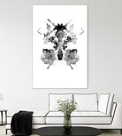 rorschach by Robert Farkas on GIANT ART - black digital painting