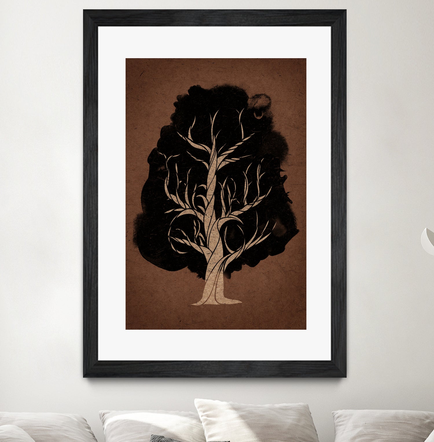 Let the tree grow by Robert Farkas on GIANT ART - black digital painting